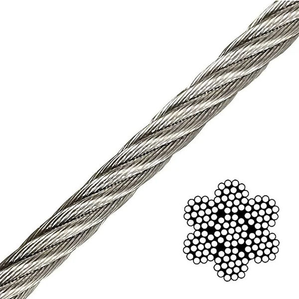 Control Cable 1/16 7X19 S/S