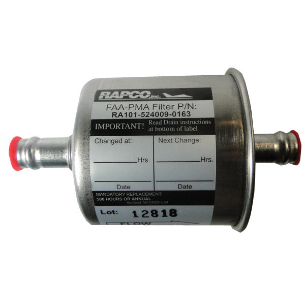 Rapco RA101-524009-0163 Rubber Boost Filter
