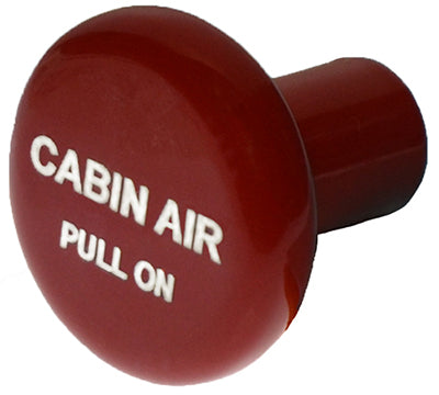 McFarlane Knob Round Red Cabin Air - 6277RA