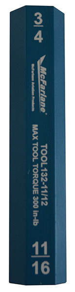 McFarlane Wrench Panel Bolt 11/16 & 3/4 - TOOL132-11/12