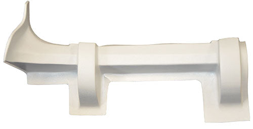 Premier Aerospace Baggage Door Hinge Cover Light Gray - P0515036-8-LG