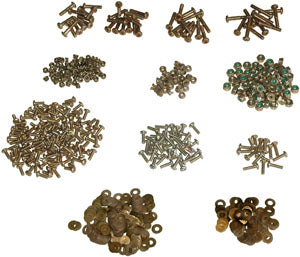 Hardware Screw Kit Seat Rail Installation - SR6-SCREW-KT