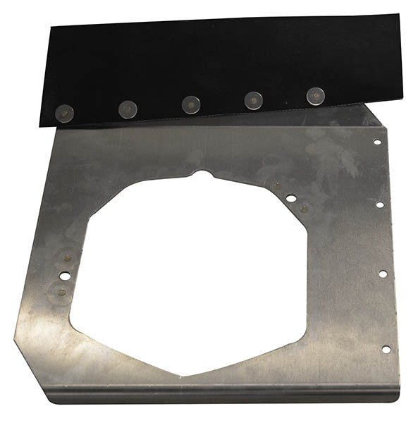 Airforms Inc. Rocker Cover Baffle Bare Blac - AF65097-02-BRBK