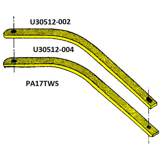 PA-16 Tailwheel Spring Assembly Sn 1 To 272 PA16TwS4L