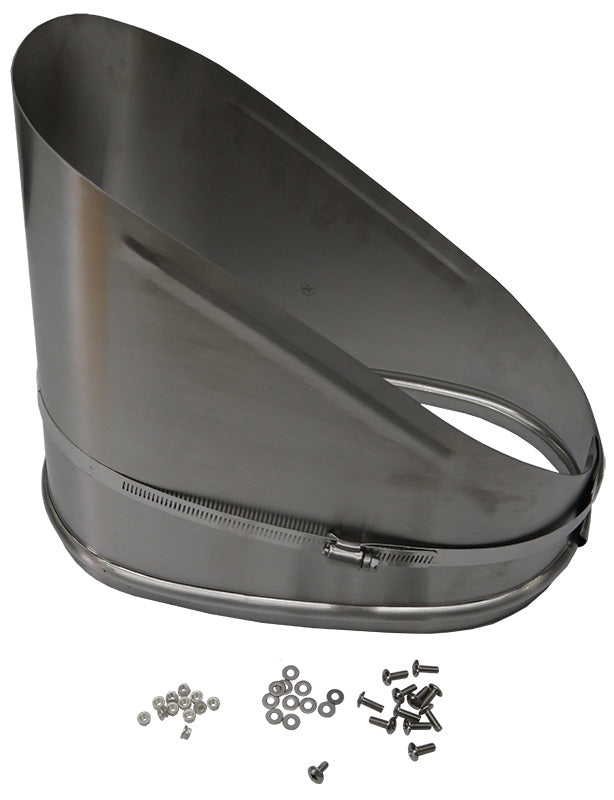 Aero Twin, Inc. Deflector Exhaust Caravan - ED8-100