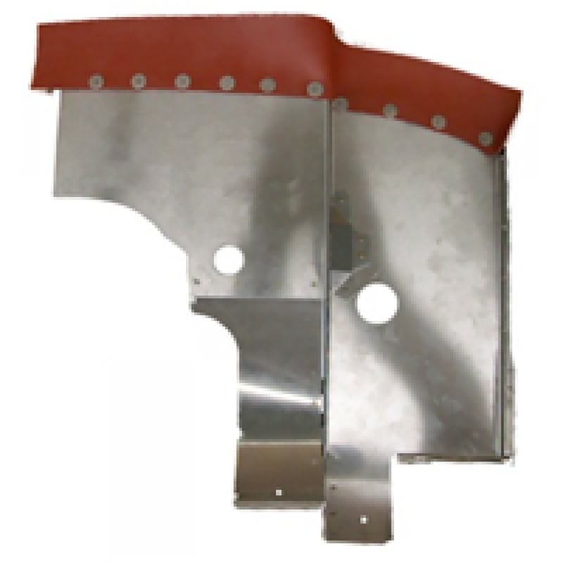 AF0555207-1 Baffle Assembly Left Hand Rear, Pwdr Coatd Blk Seal