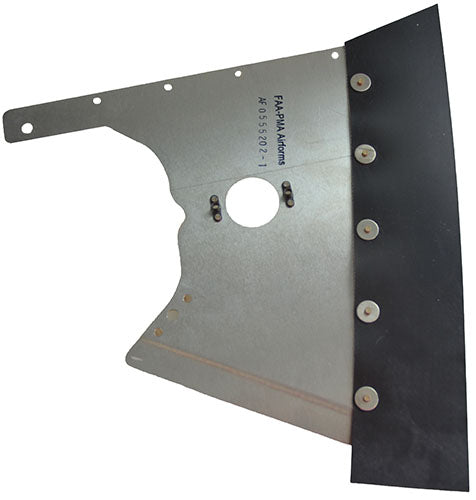 Airforms Inc. Baffle Assy-#4 Cylinder Powder Coated - AF0555202-1-PCBK