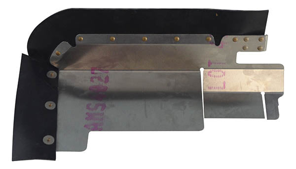 Airforms Inc. Baffle Assembly Powder Coated Black Seal - AF0750128-76-PCBK