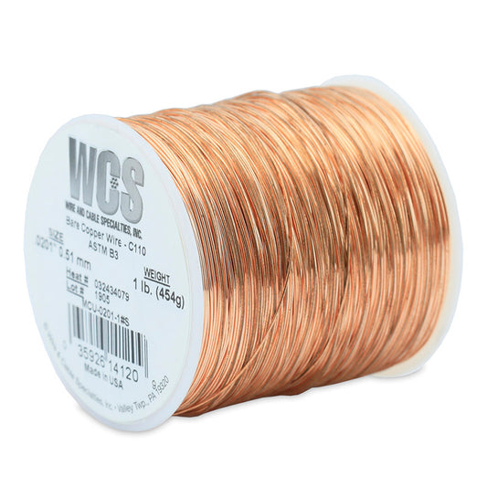 Copper 110 .0201 In Soft Temper 1Lb Spool
