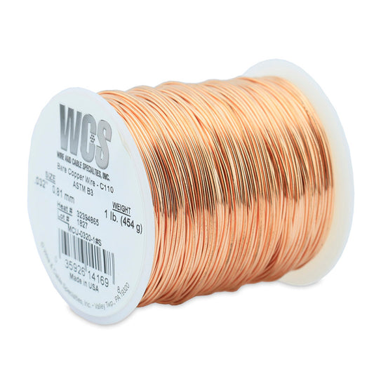 Copper 110 .0320 In Soft Temper 1Lb Spool