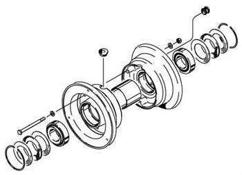 Cleveland 500 X 5 Nose Wheel 40-77A