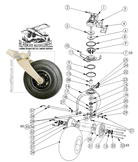 ABI Thrust Plate Assembly ABI-3234-00
