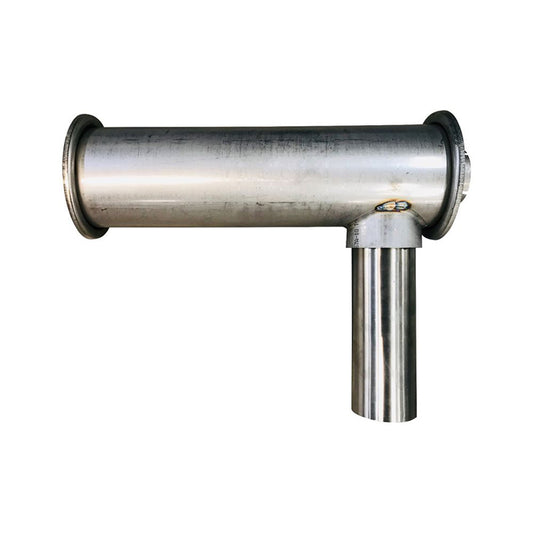 AWI Overhauled Piper Muffler With Fins And Round Cuff 68718-003Awl
