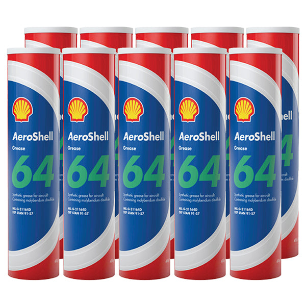 AeroShell Grease 64 (Formerly 33MS) - Case Of 10 (14 Oz Tubes)