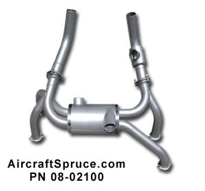 Exp Super Cub Exhaust Sys O320