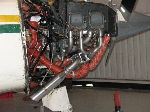 Power Flow Exhaust Beech 23/O320 Short Stack Ceramic