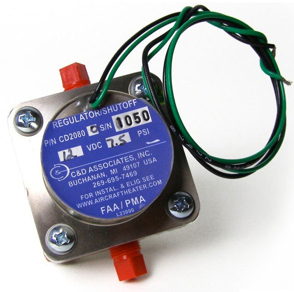 Janitrol - Regulator Fuel 24V 7.5 PSI - New - CD20801S