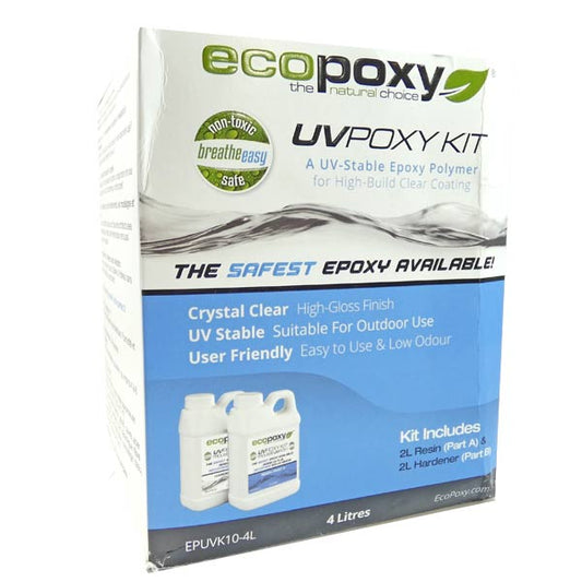 Ecopoxy Uvpoxy 4 Liter Kit