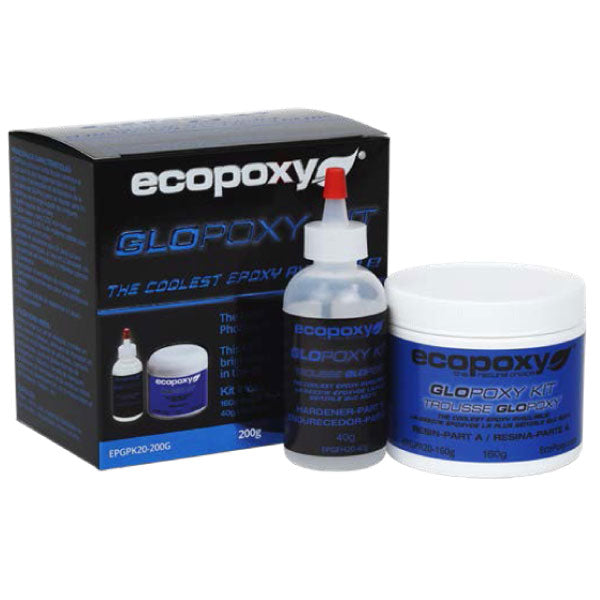 Ecopoxy Glopoxy 200G Blue Kit