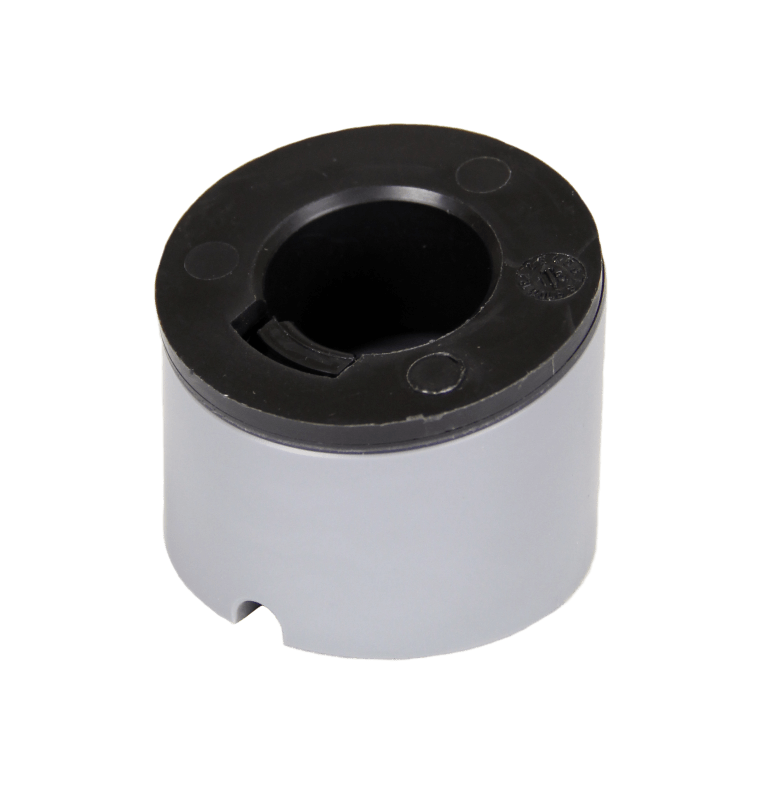 Celeste 120 Angle Soap Base Gray With Black Insert For Snap-In Bottles