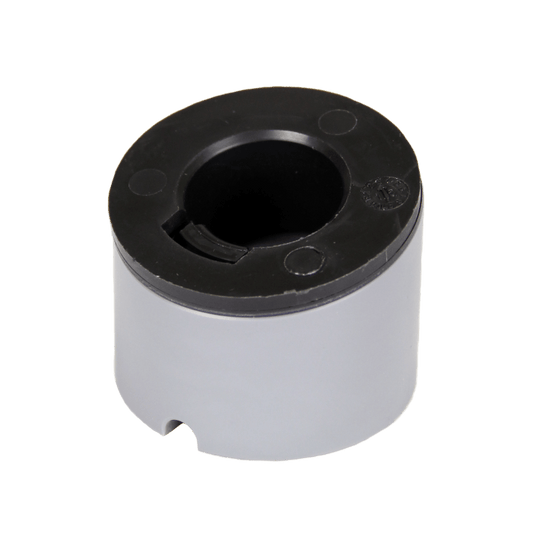 Celeste 120 Angle Soap Base Gray With Black Insert For Snap-In Bottles