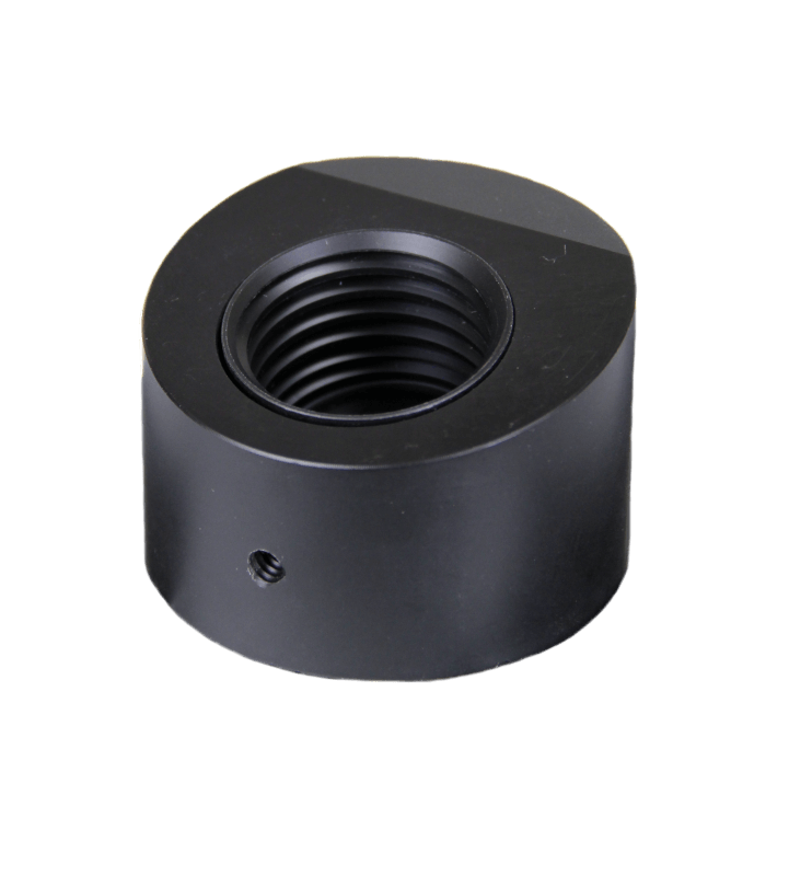 Celeste 120 Angle Soap Base Black Anti-Theft For Threaded Bottles