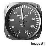 UMA 3-1/8 Mechanical Manifold Pressure 10 - 35 In Hg Non-TSO