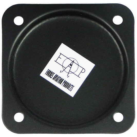 Instrument Cover 2-1/4 Black Alum.