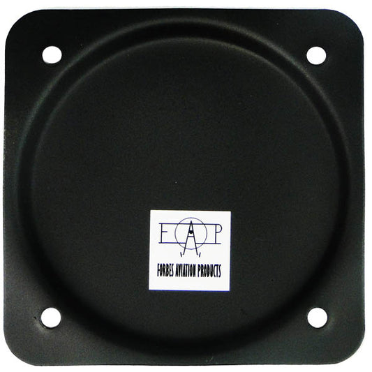 Instrument Cover 3-1/8 Black Alum