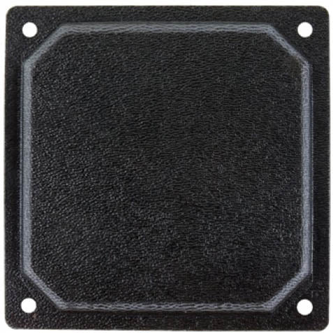 Instrument Cover 3Ati Black Plastic