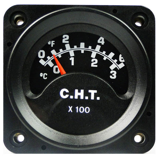 2 1/4 CHT Pyrometer Square Ki
