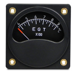 Swift 2-1/4 Exhaust Gas Temperature Gauge 375-925 C
