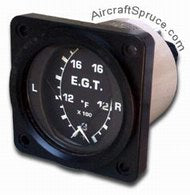 2-1/4 Dual EGT Pyrometer