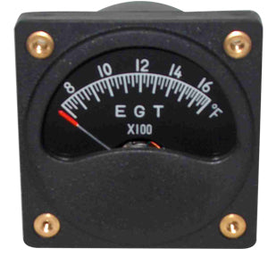Swift 3-1/8 Exhaust Gas Temperature Gauge 700-1700 F
