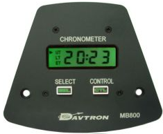 Davtron Model 800B-28V-Blk Illuminated With Night Vision Green A Black