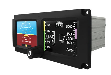 Mid-Continent Instruments and Avionics Standby Attitude Module Sam 10-32 VDC MD302 6420302-4
