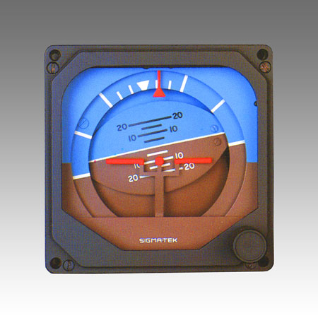 Sigmetek Arinc Style Attitude Gyro Non Lit 1U367-205-5
