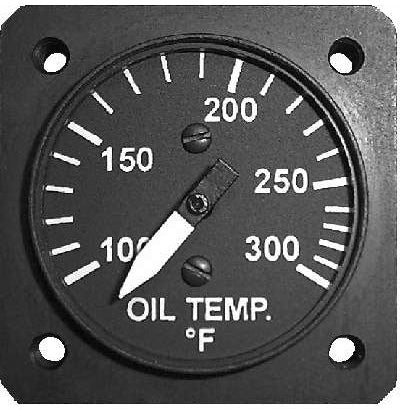 UMA 1-1/4 Oil Temperature 100-300 F VDO Rotax 912 S/Uls