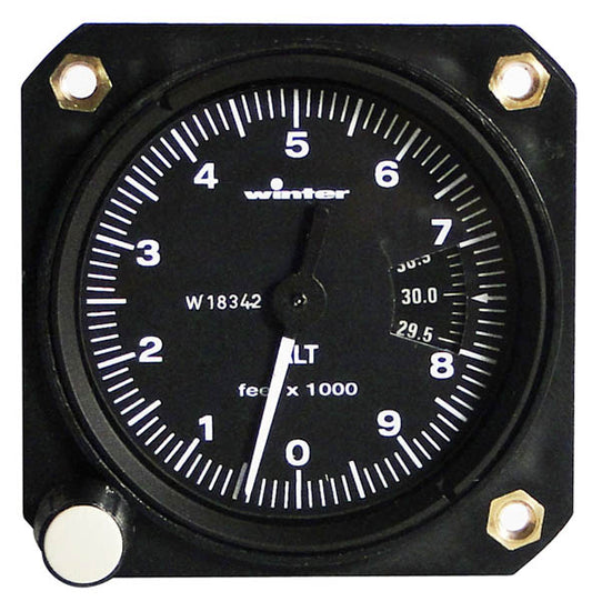 Winter 2-1/4 Altimeter Ebh 8032 0-5000 Foot Mb