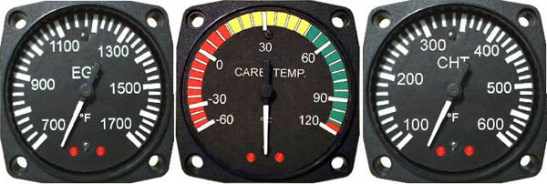 UMA 2-1/4 EGT 100-900 C With Opti Alert Type K Sender Required