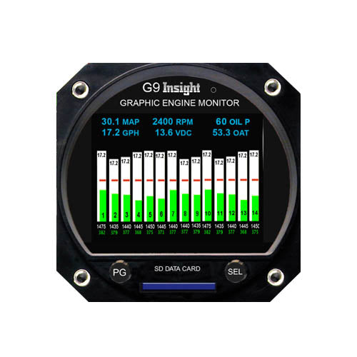 Insight 9 Cylinder G9 Single Engine Bezel (Below 60 Gph)
