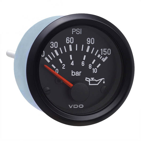 VDO Oil Pressure Gauge 150 PSI For VDO Sender