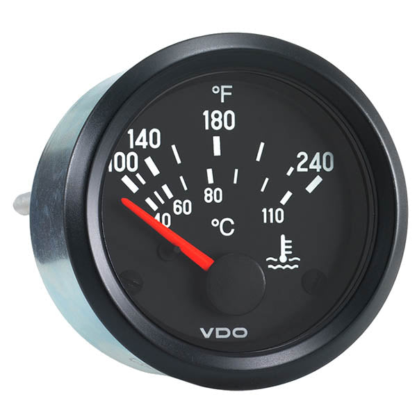 VDO Water Temperature Gauge 240F 12V For Us Sender