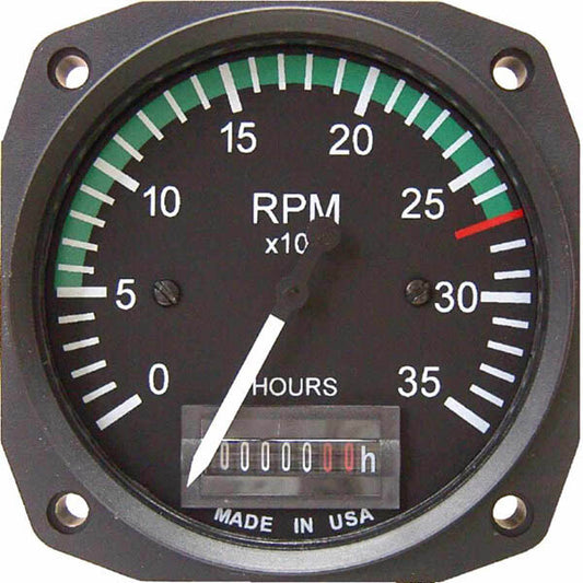 UMA 3-1/8 Electric Tachometer 0-7000 RPM For Rotax 377 / 477