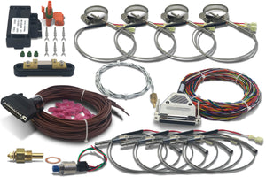 Dynon 4 Cylinder Fuel Injected Lycoming/Contintental/Superior Premium EGT EMSKIT-L4F