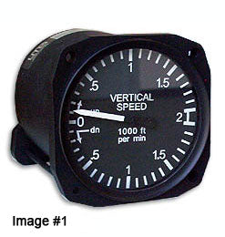 UMA 3-1/8 Vertical Speed Indicator 0-3000 Foot