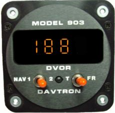 Davtron Model 903-2 DVOR With LOC Bar Rear Mount