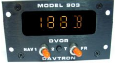 Davtron Model 903Id-1 903-1 DVOR With Digital I.D. Front Mount