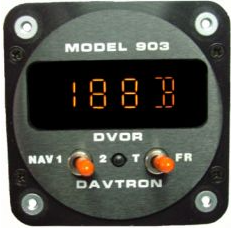 Davtron Model 903Id-2 903-2 DVOR With Digital I.D. Rear Mount