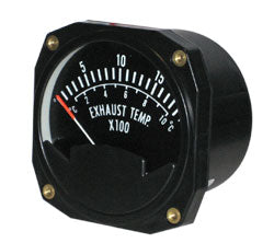 Westach 3-1/8 Square EGT 100-1900F 3A2-1 Non-TSO